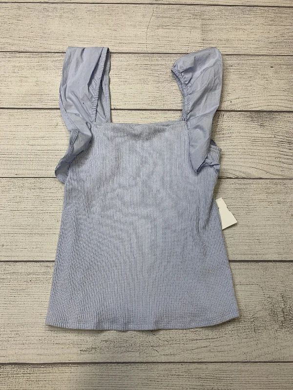 Periwinkle Top Short Sleeve A New Day, Size M