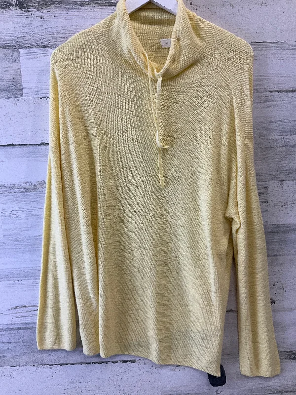 Sweater By Lou And Grey In Yellow, Size: Xl