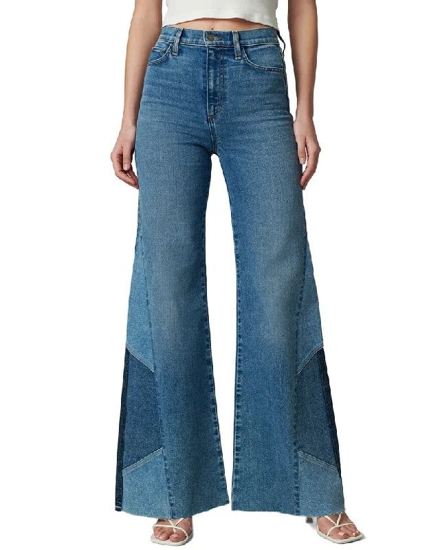 Women's Comfortable Garments JOE'S Jeans The Bailey Its Like That Pieced Wide Leg Jean