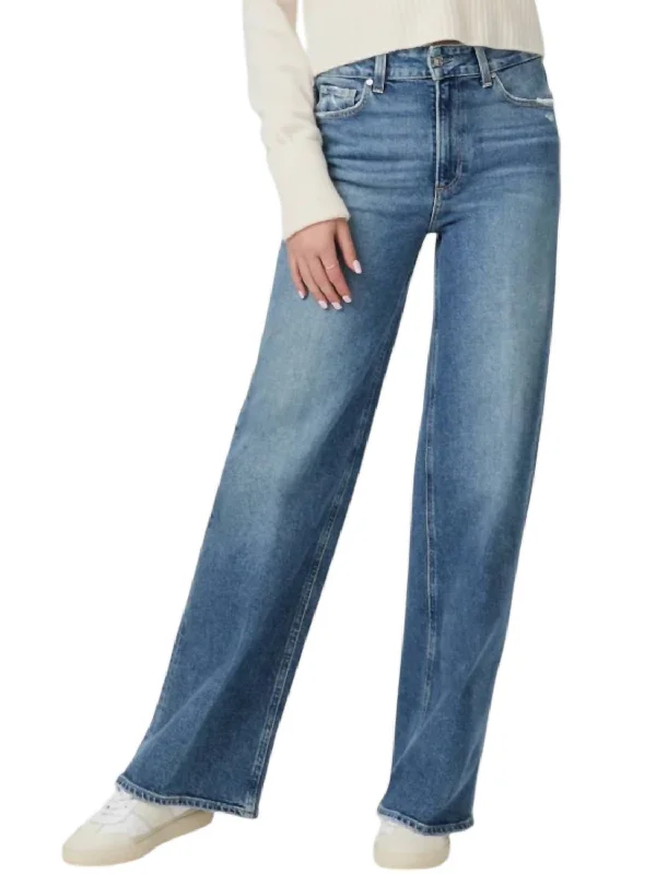 Women's Seasonal Wardrobe Clothing Sasha 32" Wide Leg Jeans In Storybook Distressed