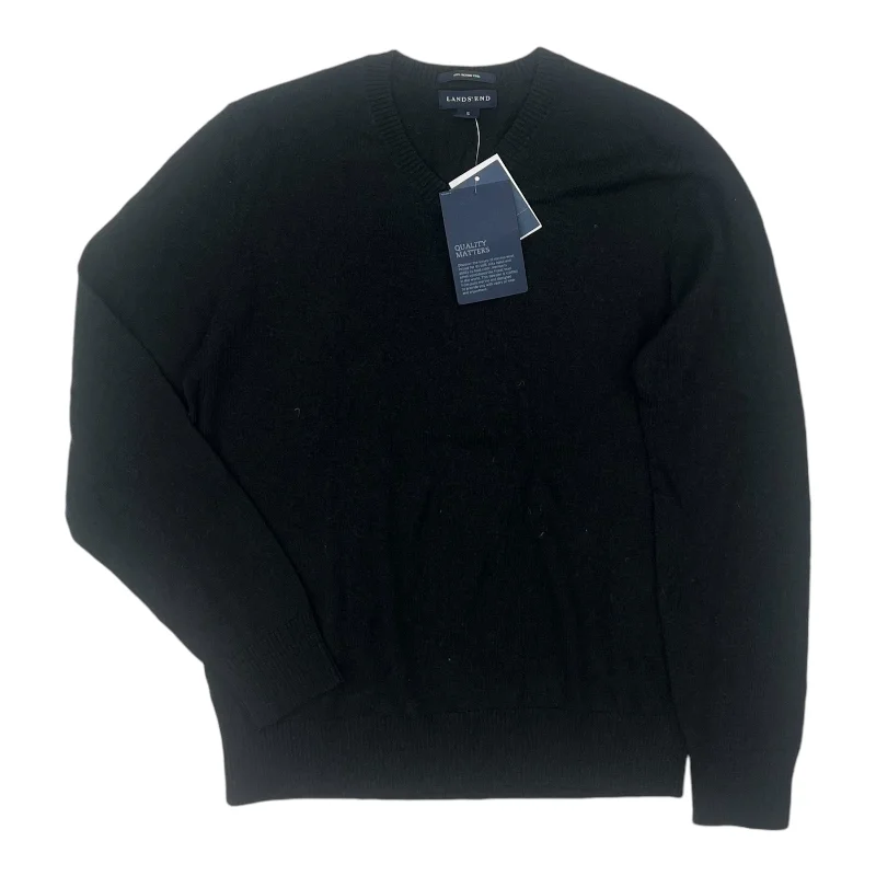 Sweater By Lands End In Black, Size:S