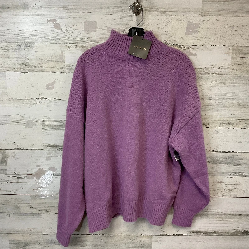 Sweater By Le Lis In Purple, Size: S