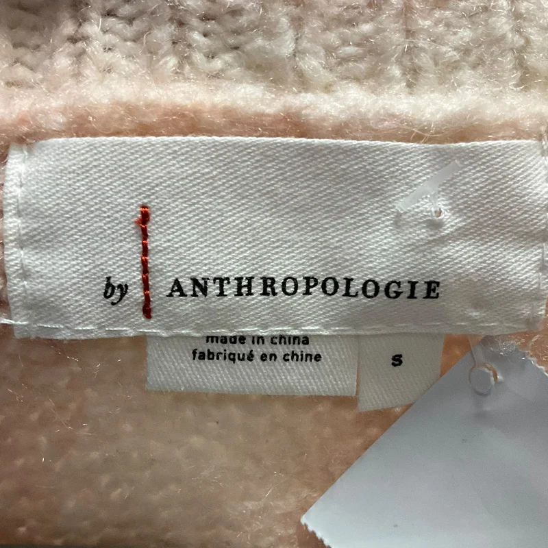 Sweater By Anthropologie In Peach, Size: S