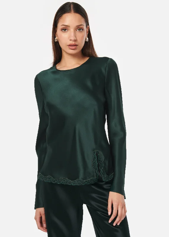 Women's Athleisure Apparel Shira Top Holly