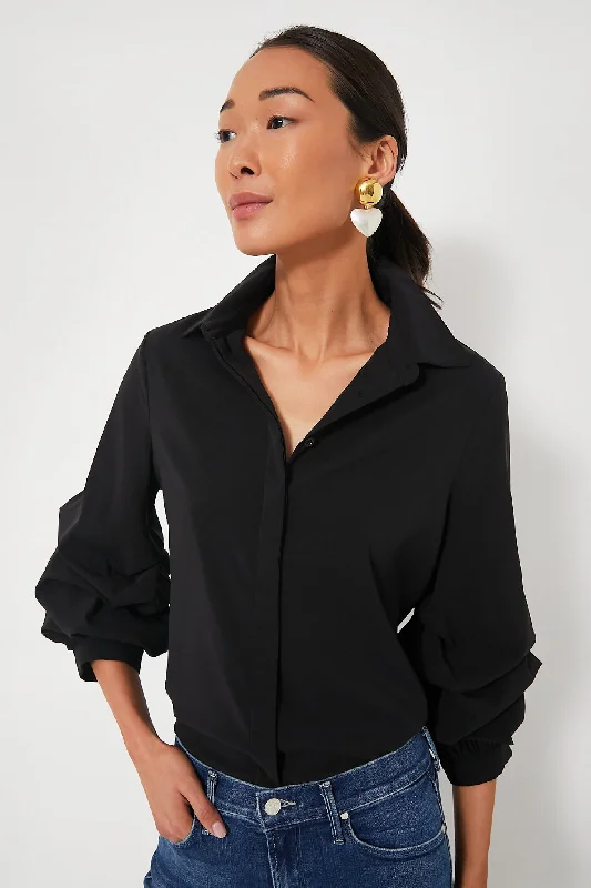 Women's Office Attire Black Alessia Top