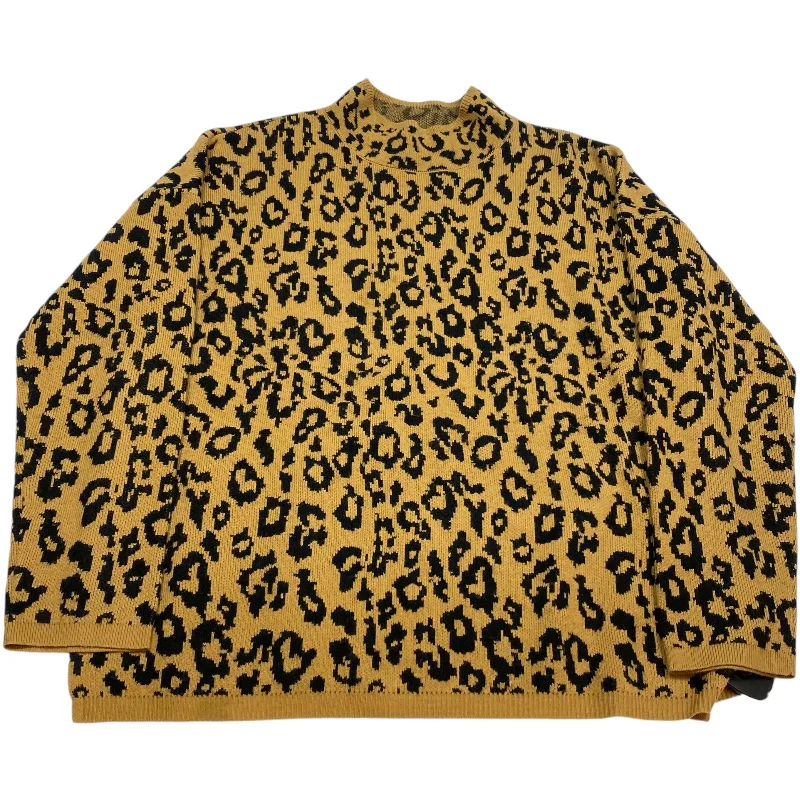 Sweater By Philosophy In Animal Print, Size: Xl