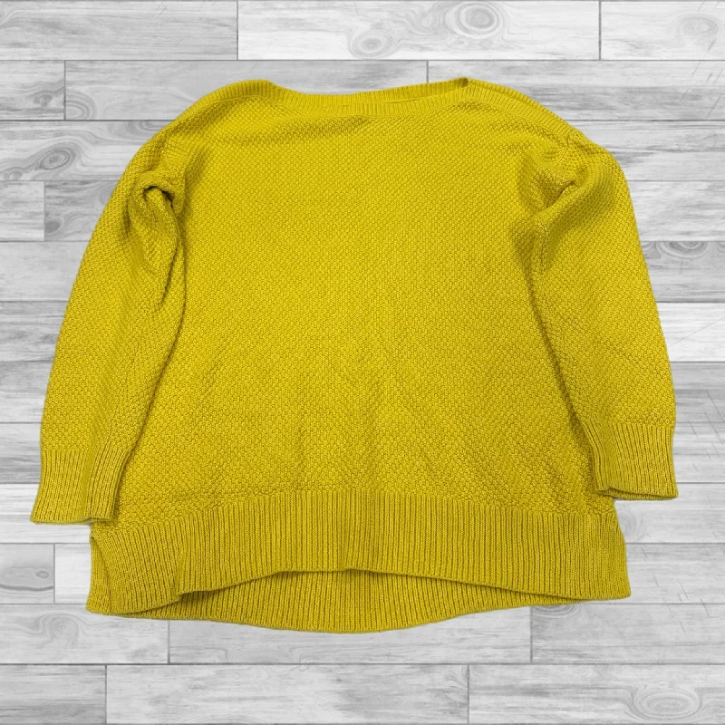 Sweater By Loft In Yellow, Size: S