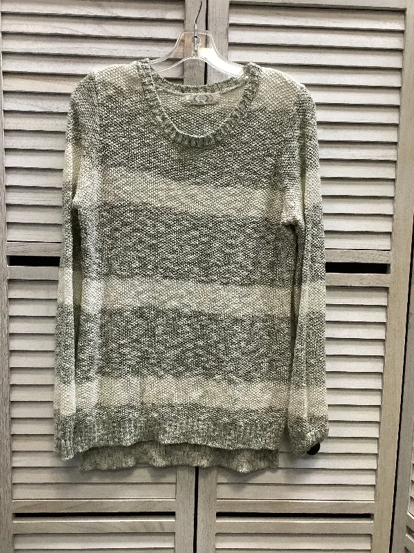 Sweater By Pink Rose In Striped Pattern, Size: Xl