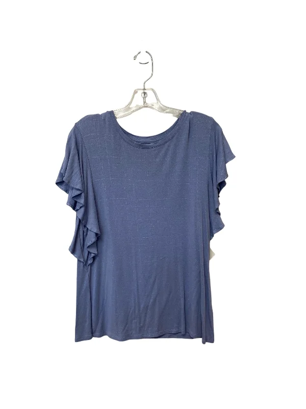 Blue Top Short Sleeve Apt 9, Size M