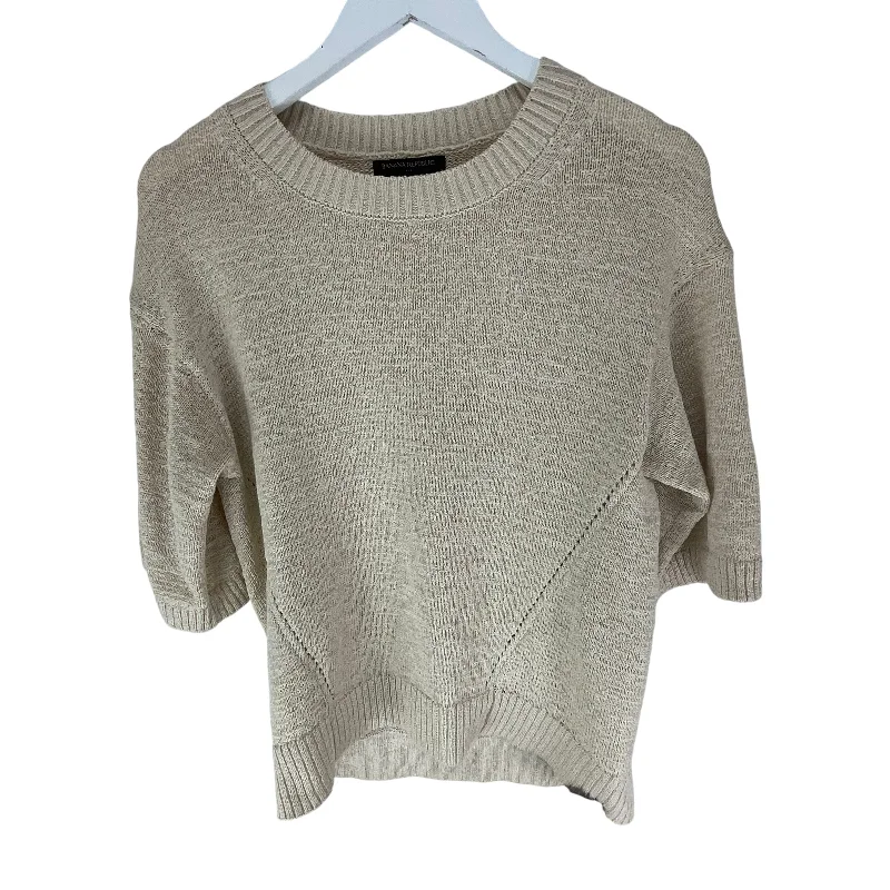 Sweater By Banana Republic In Cream, Size: S