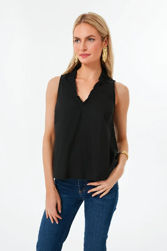 Women's Classic Outfit Black Veronica Top