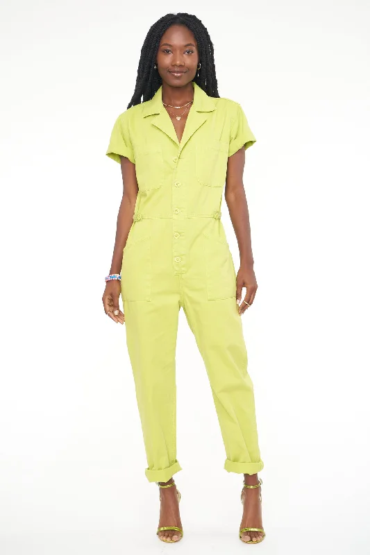 Women's Outerwear Garments Pistola Grover Short Sleeve Field Suit in Margarita