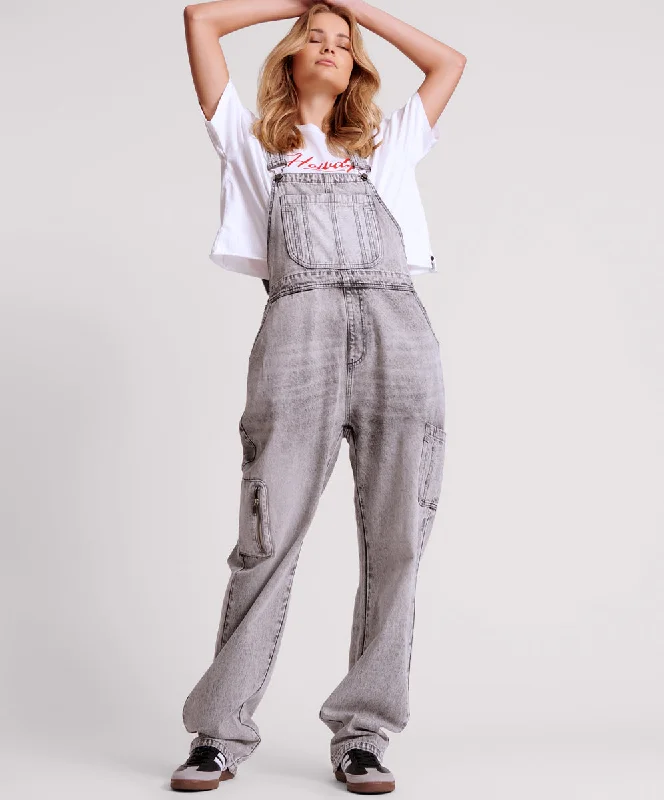 Stylish Women's Clothing SLATE ACID STANTON ST DENIM OVERALLS