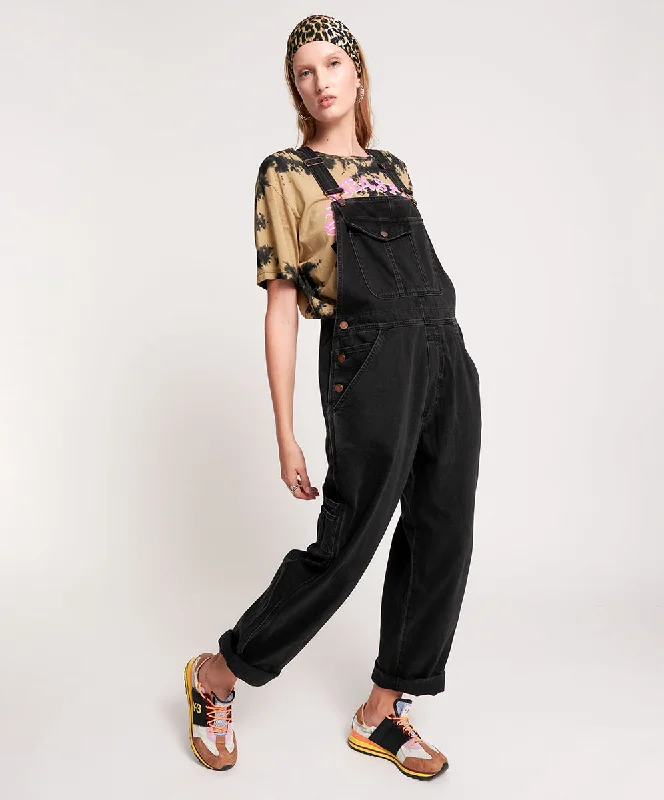 Women's Transitional Garments WORN BLACK STANTON ST OVERALLS