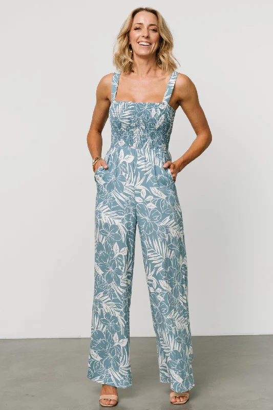 Fashion-Forward Women's Clothing Keely Tank Jumpsuit | Blue Print