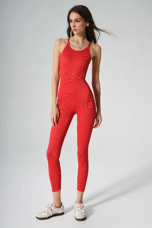 Women's Formal Apparel Erika Jumpsuit - Savvy Red