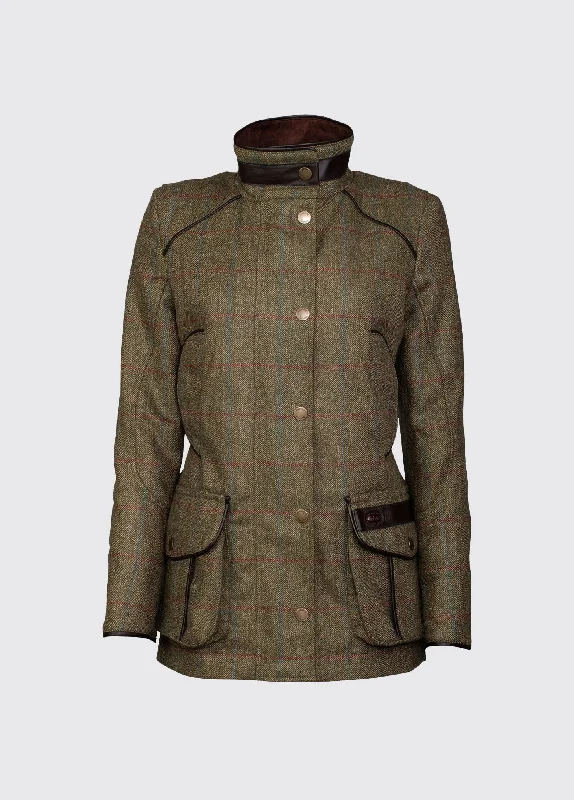 Tailored Clothing For Women Marlfield Tweed Jacket - Moss