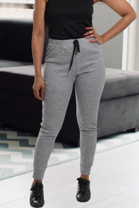 Women's Vacation Clothes Ladies Grey Skinny Track Pants