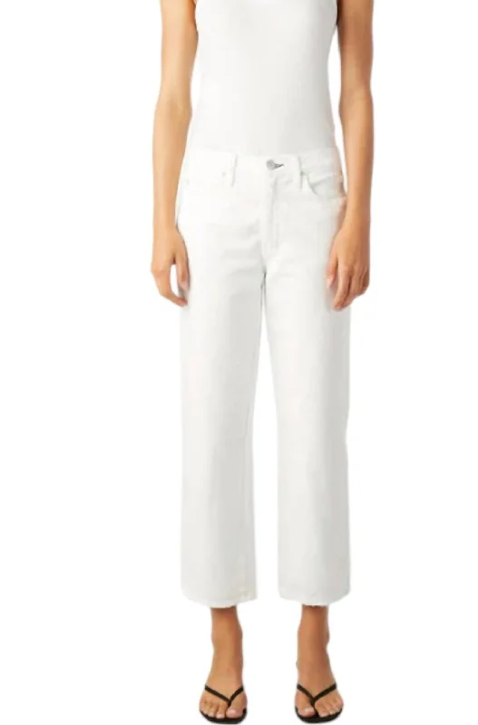 Comfortable Women's Clothes Women's Billie Jeans In White