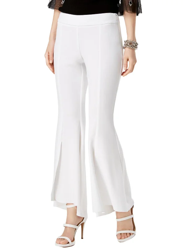 Fashionable Women's Clothing Womens Flare High-Low Pants