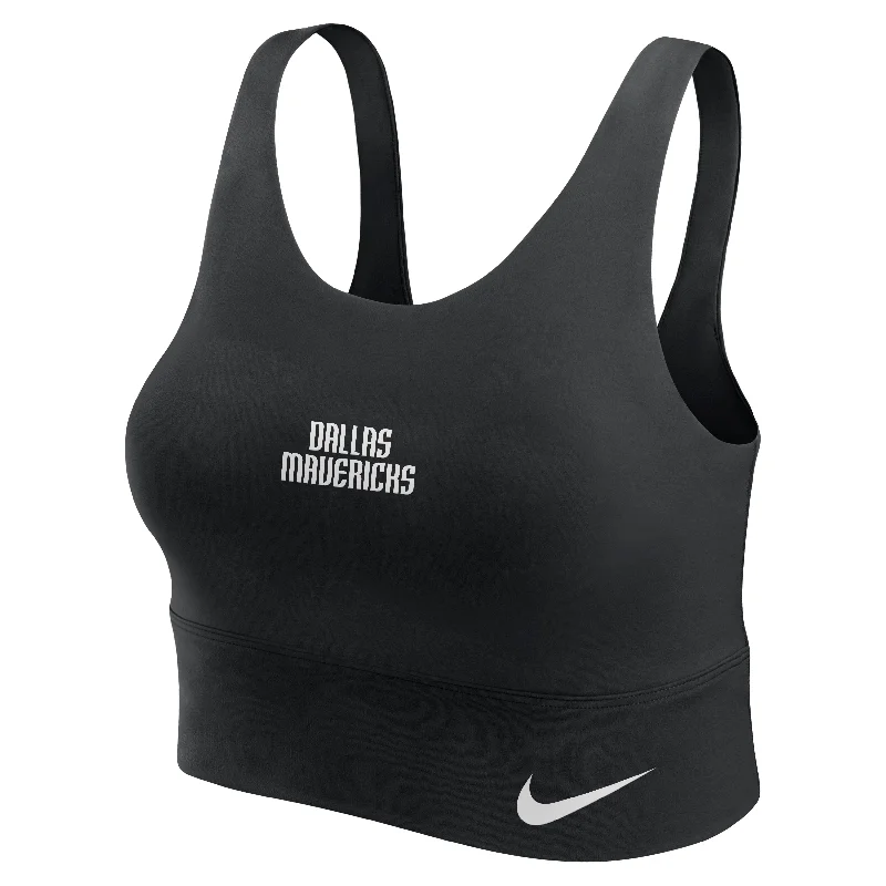 Women's Casual Outfit DALLAS MAVERICKS NIKE WOMENS BLACK SPORTS BRA